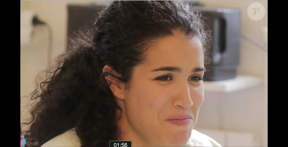 Sabrina Ouazani dans la série Rupture : Mode d'emploi, diffusée sur Orange.fr tous les lundis.