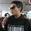 Rihanna arrive à l'aéroport de Los Angeles en provenance de Londres. Le 10 septembre 2012.