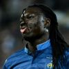 Bafétimbi Gomis lors du match France - Uruguay au Havre le 15 août 2012