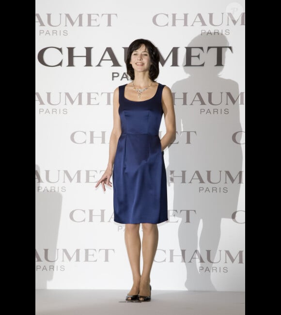 Sophie Marceau et la maison de joaillerie Chaumet, une belle histoire d'amour : une ambassadrice parfaite en 2009