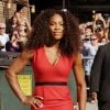 Serena Williams le 22 août 2012 à New York après son apparition dans le talkshow de David Letterman