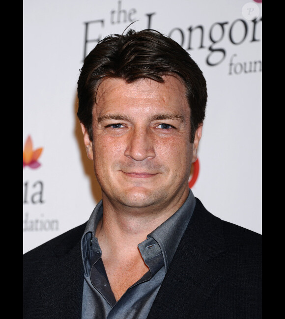 Nathan Fillion lors du dîner pré-ALMA Awards organisé par la fondation d'Eva Longoria, au Beso, à Los Angeles, le 15 septembre 2012