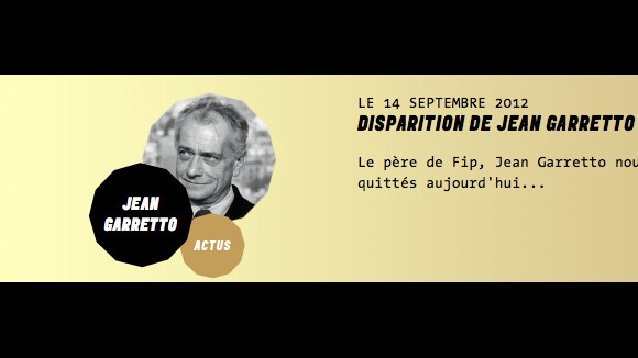 Jean Garretto : Mort du créateur de FIP