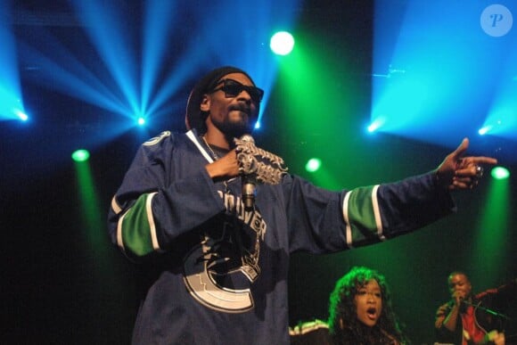 Snoop Dogg le 21 juillet 2012 à Vancouver.