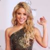 Shakira, élégante lorsqu'elle mise sur une tenue du soir épurée.