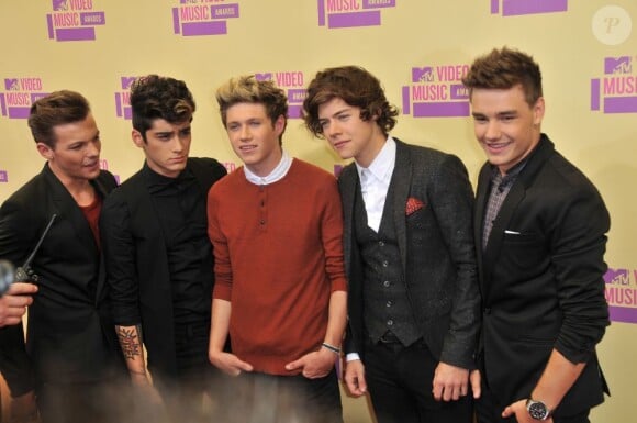 Le groupe One Direction à Los Angeles, le 6 septembre 2012.