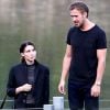 Ryan Gosling et Rooney Mara tournent des scènes sur un pont pour le nouveau film mystérieux de Terrence Malick à Austin, Texas. Le 23 septembre 2012.