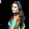 Elisabetta Gregoraci défile pour Gianantonio A. Paladini à la fashion week de Milan. Le 23 septembre 2012.