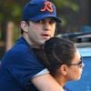 Ashton Kutcher et Mila Kunis à New York le 23 septembre 2012