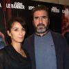 Eric Cantona et Rachida Brakni lors de l'avant-première du film Les mouvements du bassin au MK2 quai de Seine à Paris le 25 septembre 2012