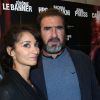 Eric Cantona et Rachida Brakni sérieux à l'avant-première du film Les Mouvements du bassin au MK2 quai de Seine à Paris le 25 septembre 2012