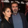 Eric Cantona et Rachida Brakni à l'avant-première du film Les Mouvements du bassin au MK2 quai de Seine à Paris le 25 septembre 2012