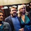 Eric Cantona, Rachida Brakni, HPG et les membres du casting à l'avant-première du film Les Mouvements du bassin au MK2 quai de Seine à Paris le 25 septembre 2012