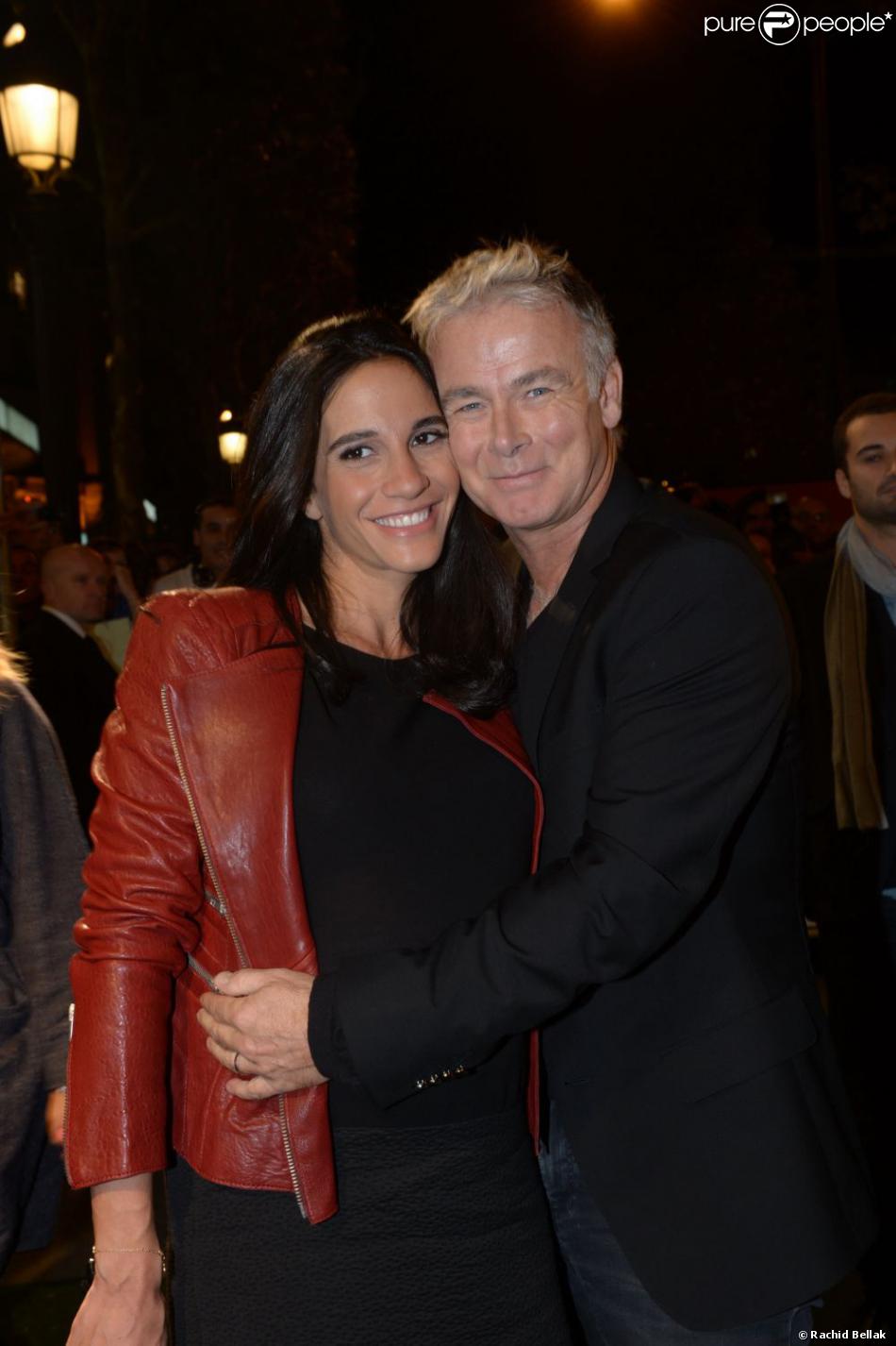 Franck Dubosc Et Sa Femme Daniele Enceinte A La Soiree Organisee A L Arc En L Honneur Du Film Les Seigneurs A Paris Le 24 Septembre 2012 Purepeople