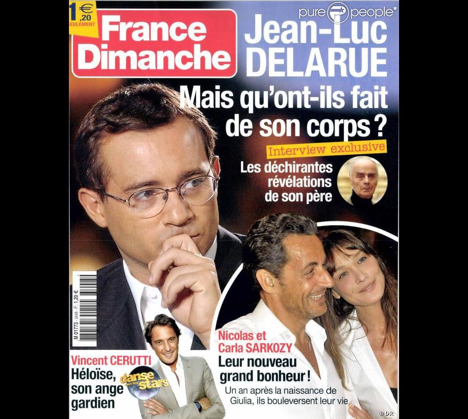France Dimanche Ils Vont Finir Par Me Buter France Dimanche en kiosques le 28 septembre 2012 - Purepeople