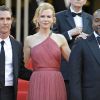 John Cusack, Matthew McConaughey, Nicole Kidman et Lee Daniels au Festival de Cannes pour présenter Paperboy en mai 2012.