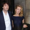 Antoine Arnault et Natalia Vodianova, amoureux au défilé Louis Vuitton le 3 octobre 2012 à Paris