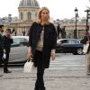 Alexandra Golovanoff au défilé Louis Vuitton le 3 octobre 2012 à Paris