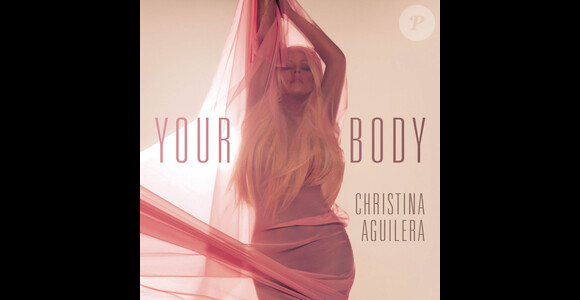 Christina Aguilera, pochette du single Your Body, extrait de Lotus