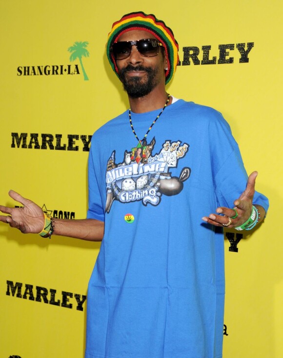 Snoop Dogg lors de l'avant-première de Marley au Cinerama Dome. Los Angeles, le 17 avril 2012.