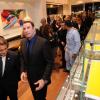 L'inauguration de la boutique Breitling à Paris en octobre 2012 avec John Travolta