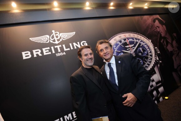 L'inauguration de la boutique Breitling à Paris en octobre 2012 avec José Garcia et André Uzan