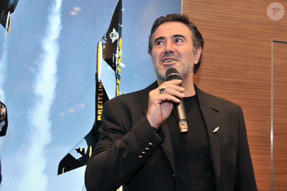 L'inauguration de la boutique Breitling à Paris en octobre 2012 avec José Garcia