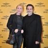 L'inauguration de la boutique Breitling à Paris en octobre 2012 avec José Garcia accompagné d'Isabelle Doval