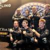 L'inauguration de la boutique Breitling à Paris en octobre 2012 avec les pilotes de la Breitling Jet Team et José Garcia
