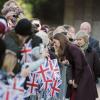 La duchesse Catherine de Cambridge lors de sa visite à Newcastle le 10 octobre 2012.