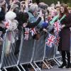 La duchesse Catherine de Cambridge lors de sa visite à Newcastle le 10 octobre 2012.