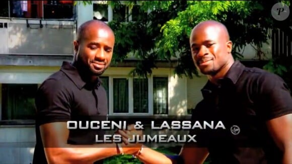 Ouceni et Lassana, candidats du jeu d'aventure The Amazing Race sur D8.
