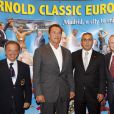 Arnold Schwarzenegger lors de la promotion de son livre  Total Recall , le 11 octobre à Madrid.