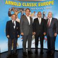 Arnold Schwarzenegger lors de la promotion de son autobiographie  Total Recall , le 11 octobre à Madrid.