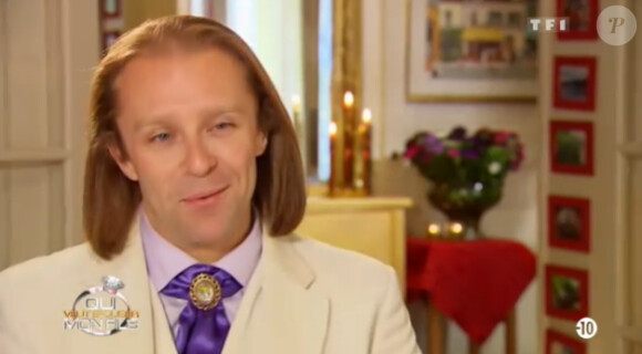 Morgan dans les premières minutes de Qui veut épouser mon fils ? saison 2, le 2 novembre 2012 sur TF1