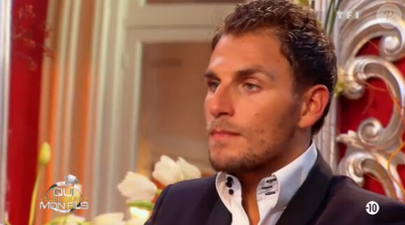 Alexandre dans les premières minutes de Qui veut épouser mon fils ? saison 2, le 2 novembre 2012 sur TF1