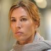 Mathilde Seigner incarne Séverine Vincent sur le tournage de Médecin-chef à la prison de la Santé réalisé Yves Rénier, en octobre 2011 - Diffusion du téléfilm le 17 octobre 2012 sur France 2