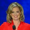 Ann Romney en pleine intervention lors de la Convention du Parti Républicain à Tampa. Le 28 août 2012.