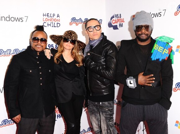 Les Black Eyed Peas, en décembre 2010 à Londres.