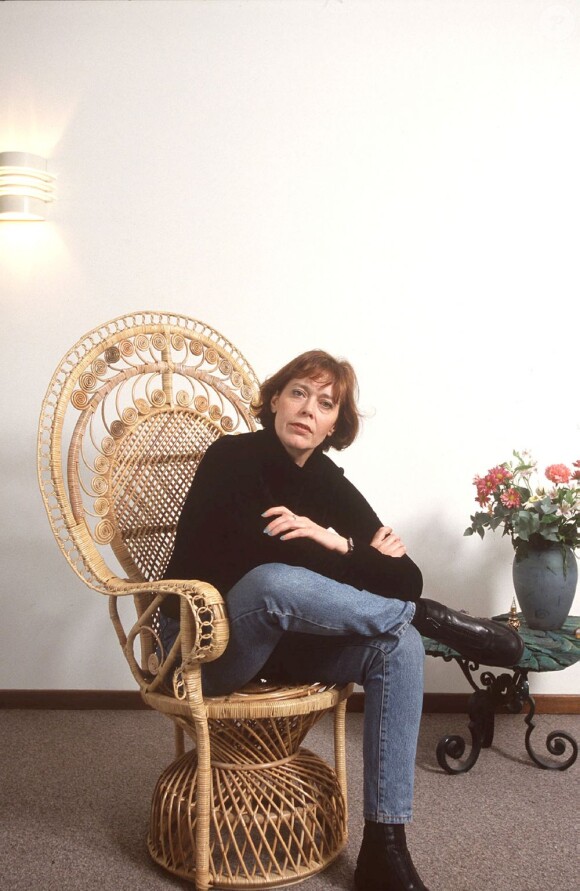 Sylvia Kristel à Bruxelles, en avril 1998.