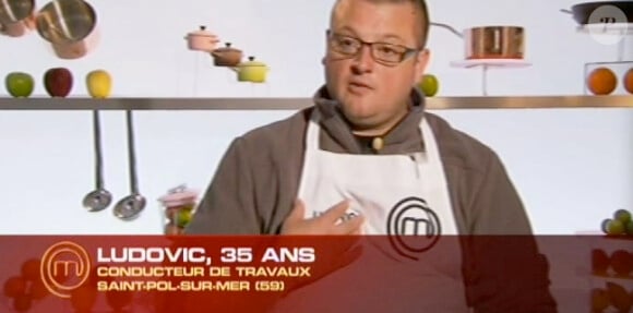 Ludovic dans Masterchef 2012 le jeudi 18 octobre 2012 sur TF1