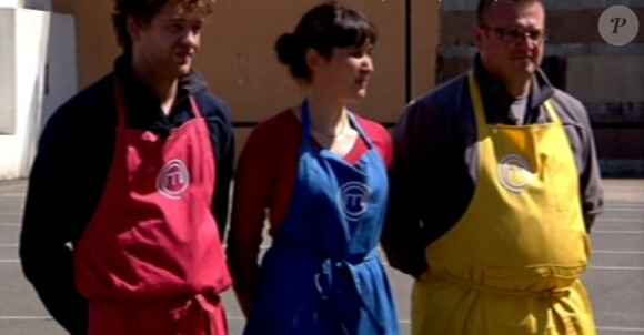 Simon, Annelyse et Ludovic dans Masterchef 2012 le jeudi 18 octobre 2012 sur TF1