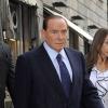 Le controversé Silvio Berlusconi à la sortie du tribunal de Milan, le 19 octobre 2012.
