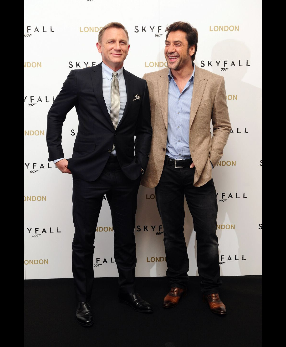 Vidéo Daniel Craig Et Javier Bardem Pour Le Photocall à Londres Du Film Skyfall Le 22 Octobre 8733