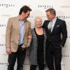 Javier Bardem,  Judi Dench et Daniel Craig pour le photocall à Londres du film Skyfall le 22 octobre 2012