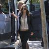 AnnaLynne McCord sur le tournage de 90210, le 24 octobre 2012 à Los Angeles