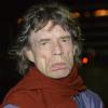 Mick Jagger devant le Trabendo où jouent les Rolling Stones, à Paris, le 25 octobre 2012.