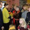 La princesse héritière Victoria de Suède et le prince Daniel en visite à Göteborg pour l'inauguration du centre culturel Alfie Atkins le 25 octobre 2012.