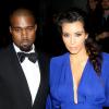 Kim Kardashian et Kanye West à New York, le 22 octobre 2012.