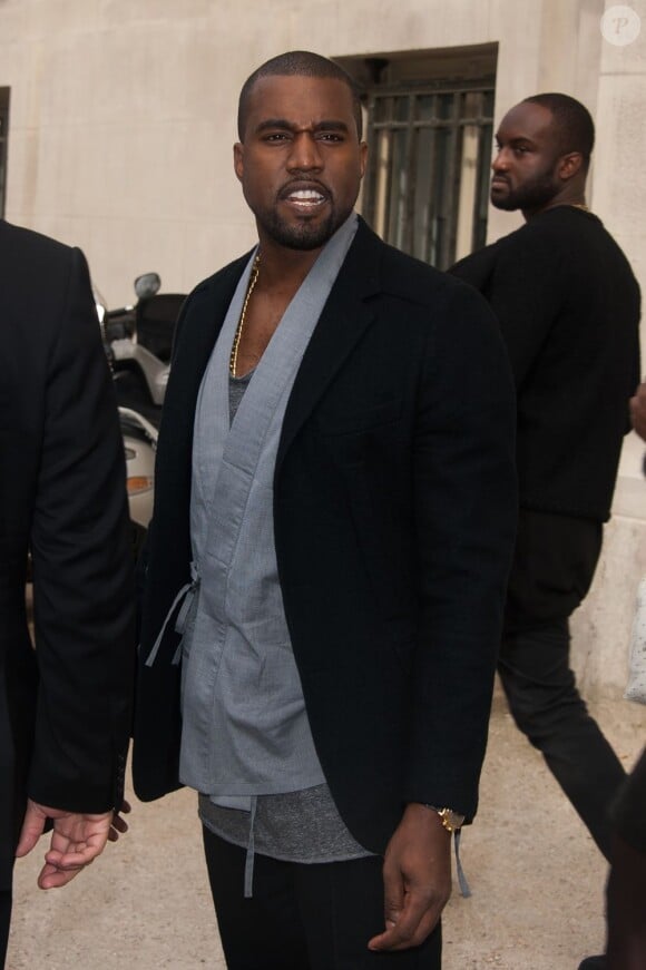 Kanye West à Paris, le 2 octobre 2012.